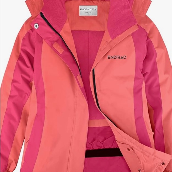 Snow jacket girls size 13 - Picture 3 of 4